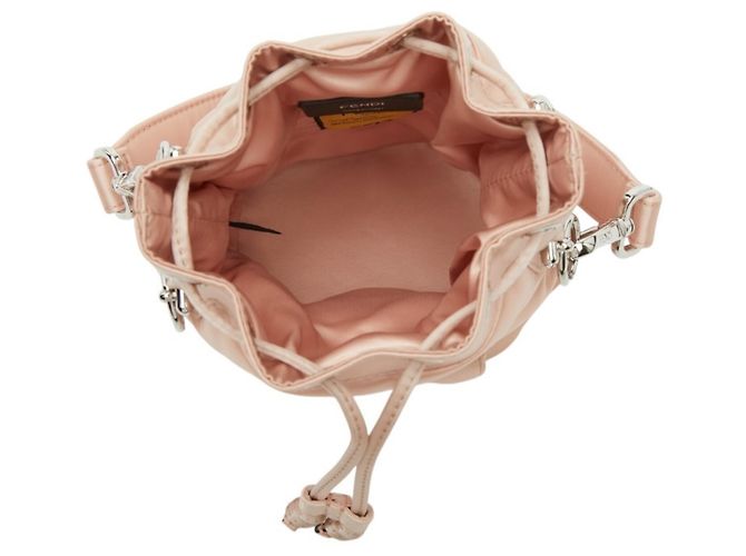 Borsa a mano e a tracolla Fendi Montresor Mini Rosa - vista 9