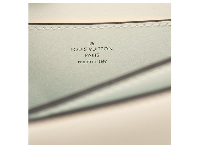 Borsa a tracolla Louis Vuitton Pont Neuf Bianco - vista 5