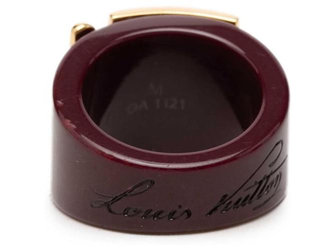 Louis Vuitton Ring Lockme Rot Bordeaux - Ansicht 3