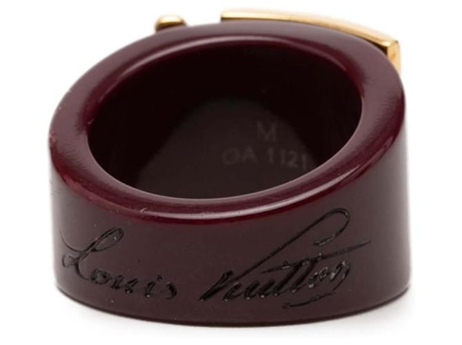 Louis Vuitton Ring Lockme Rot Bordeaux - Ansicht 5