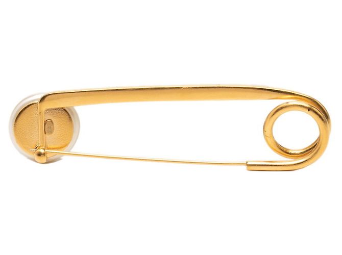 Spilla Vintage Chanel Coco Mark D'oro - vista 2