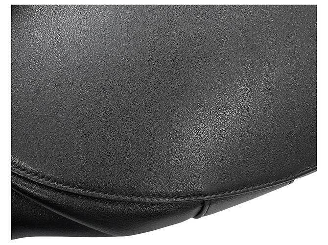 Borsa Tote in pelle nera Yves Saint Laurent Nero - vista 8
