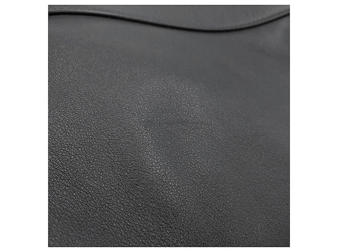Borsa Tote in pelle nera Yves Saint Laurent Nero - vista 9
