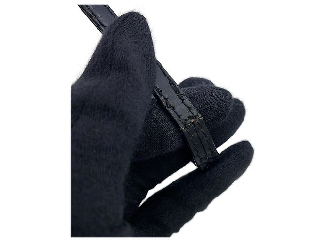 Borsa Balenciaga Navy Cabas XS Nero Bianco - vista 13