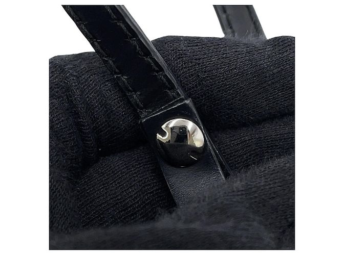 Borsa Balenciaga Navy Cabas XS Nero Bianco - vista 14