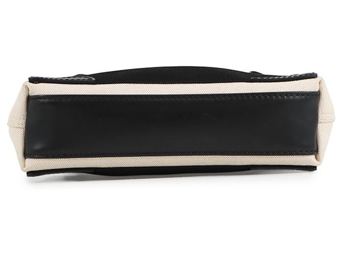 Borsa Balenciaga Navy Cabas XS Nero Bianco - vista 3