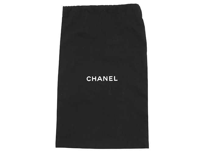 Borsa a tracolla Chanel in pelle nera con catena Nero - vista 15
