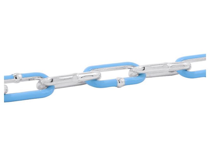 Bracciale Charm azzurro Bottega Veneta Blu chiaro - vista 2
