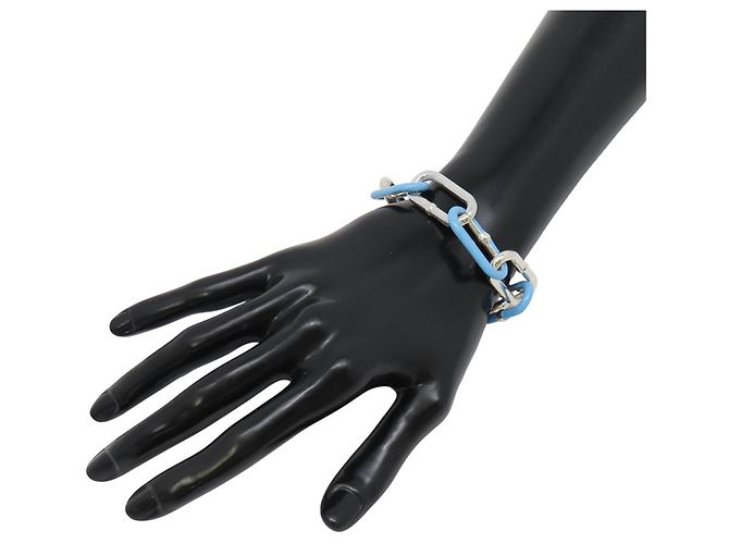 Bracciale Charm azzurro Bottega Veneta Blu chiaro - vista 3