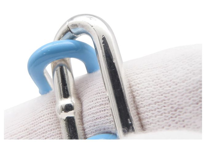 Bracciale Charm azzurro Bottega Veneta Blu chiaro - vista 5