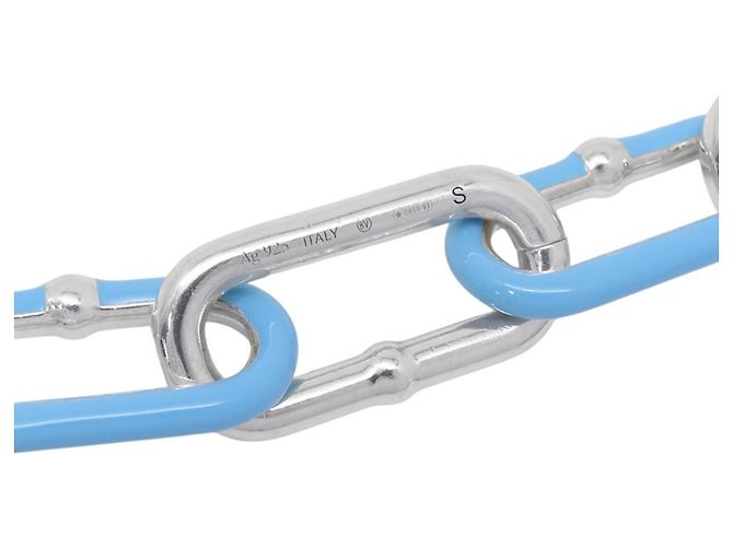 Bracciale Charm azzurro Bottega Veneta Blu chiaro - vista 9