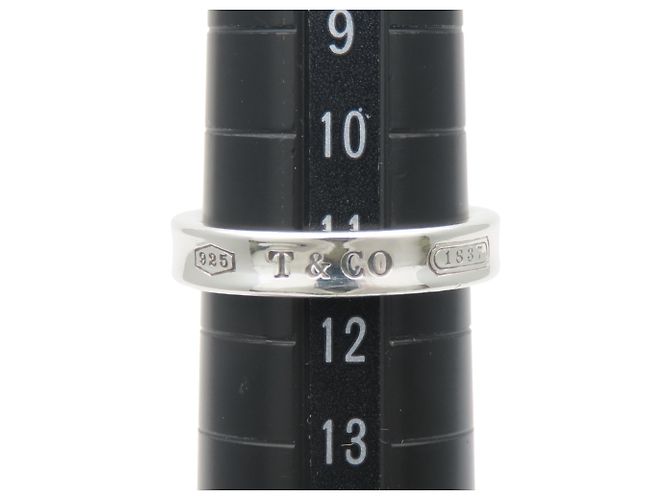 Tiffany & Co. 1837 schmaler Ring aus 925er Silber - Ansicht 11