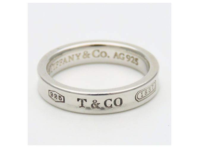 Tiffany & Co. 1837 schmaler Ring aus 925er Silber - Ansicht 4