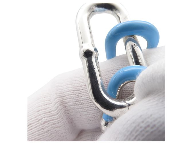 Bracciale Charm Azzurro Bottega Veneta Blu chiaro - vista 5