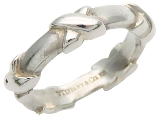 Tiffany & Co. Signature Cross Ring Silber - Ansicht 2