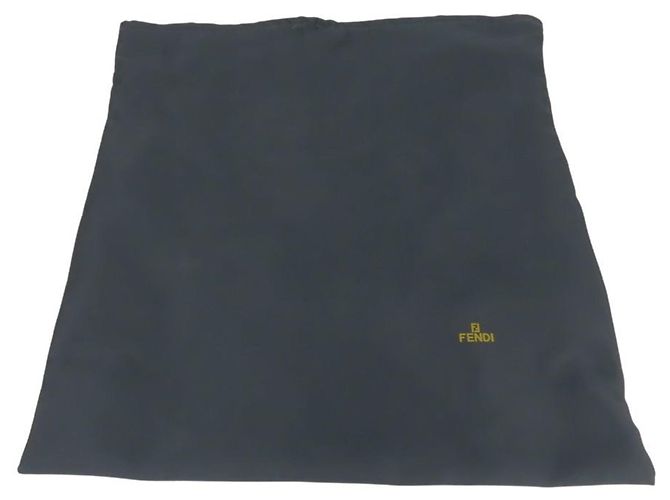 Zucca Borsa a tracolla Fendi Mamma Bucket Marrone Nero - vista 19