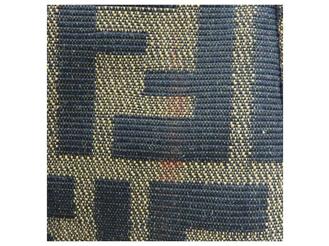 Zucca Borsa a tracolla Fendi Mamma Bucket Marrone Nero - vista 7