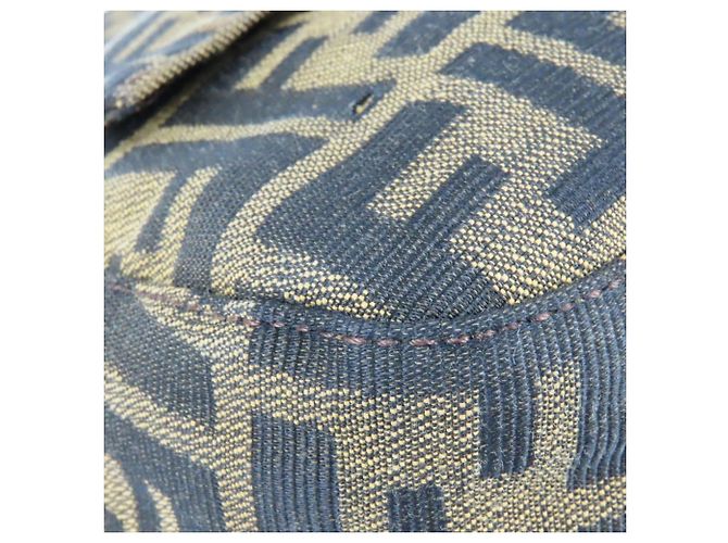 Zucca Borsa a tracolla Fendi Mamma Bucket Marrone Nero - vista 9