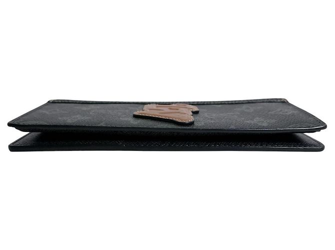 Brazza Louis Vuitton Dark Green Monogram Bi-fold Wallet Multiple colors - view 4