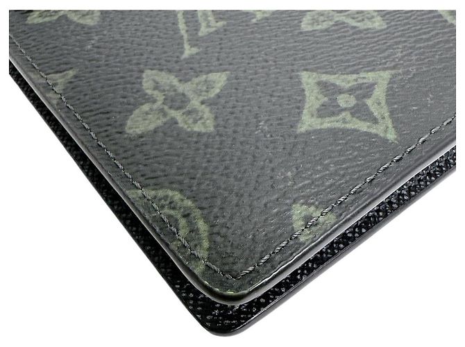 Brazza Louis Vuitton Dark Green Monogram Bi-fold Wallet Multiple colors - view 7