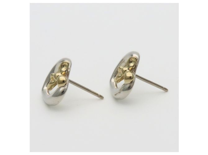 Orecchini Heart Ribbon Open di Tiffany & Co. Argento D'oro - vista 3