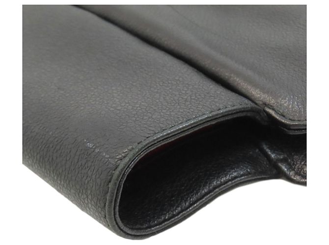 Bulgari Bvlgari Leder-Tote-Bag Schwarz - Ansicht 12