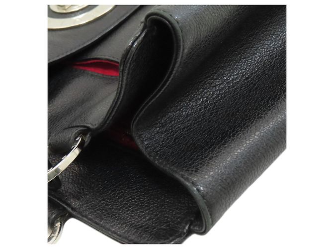 Bulgari Bvlgari Leder-Tote-Bag Schwarz - Ansicht 13