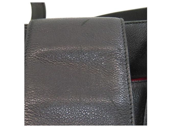 Bulgari Bvlgari Leder-Tote-Bag Schwarz - Ansicht 15