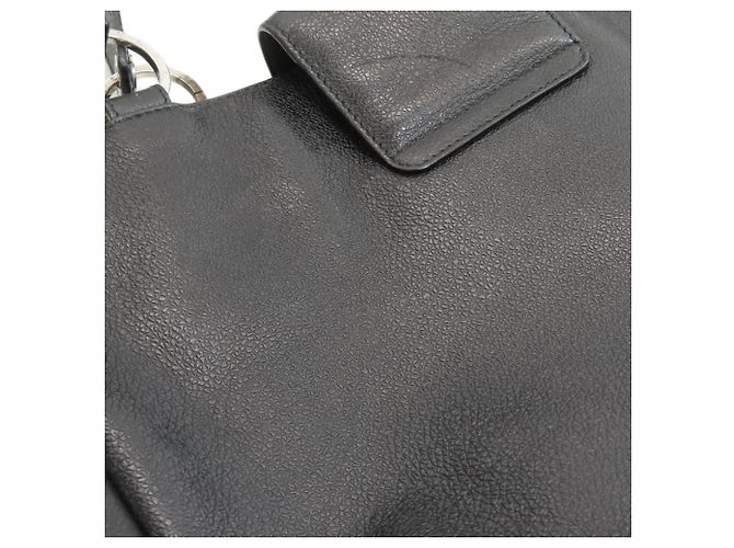 Bulgari Bvlgari Leder-Tote-Bag Schwarz - Ansicht 16