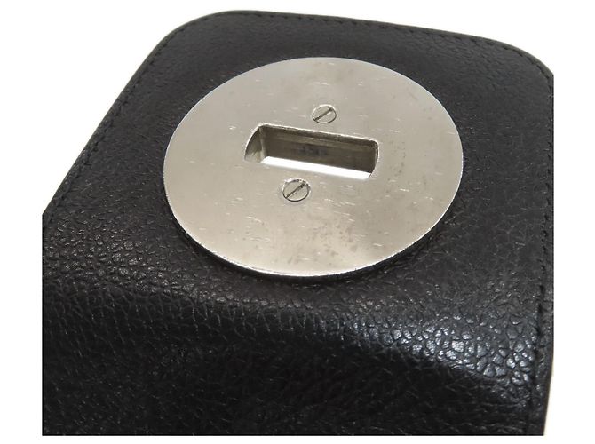 Bulgari Bvlgari Leder-Tote-Bag Schwarz - Ansicht 20