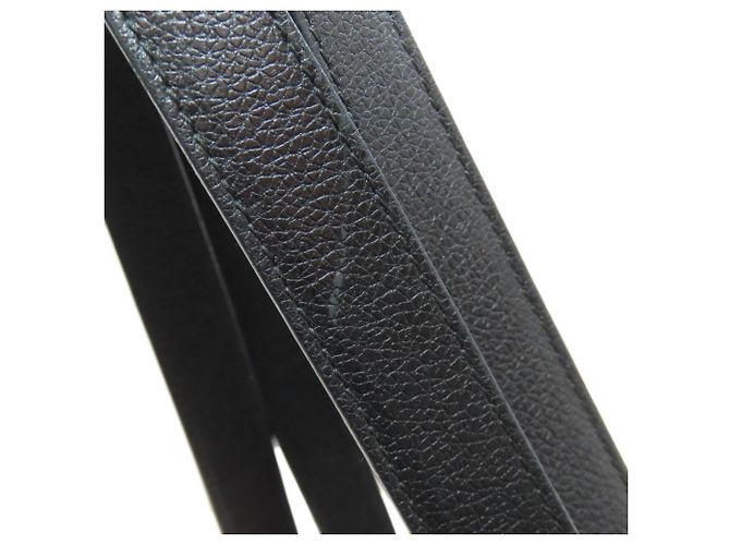 Bulgari Bvlgari Leder-Tote-Bag Schwarz - Ansicht 25