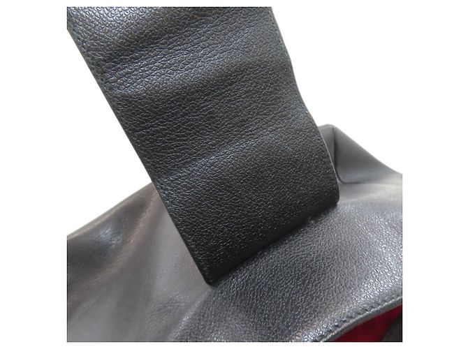 Bulgari Bvlgari Leder-Tote-Bag Schwarz - Ansicht 28
