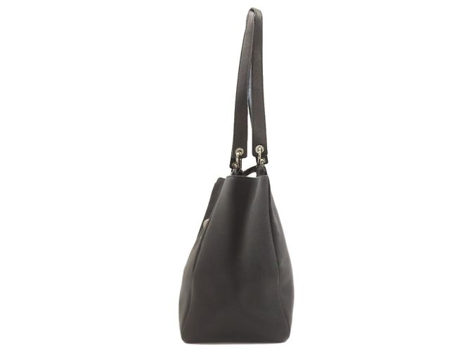Bulgari Bvlgari Leder-Tote-Bag Schwarz - Ansicht 3
