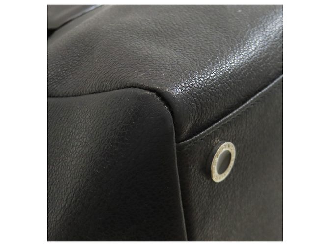 Bulgari Bvlgari Leder-Tote-Bag Schwarz - Ansicht 32