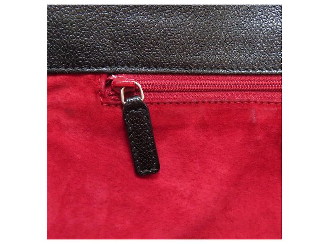 Bulgari Bvlgari Leder-Tote-Bag Schwarz - Ansicht 8
