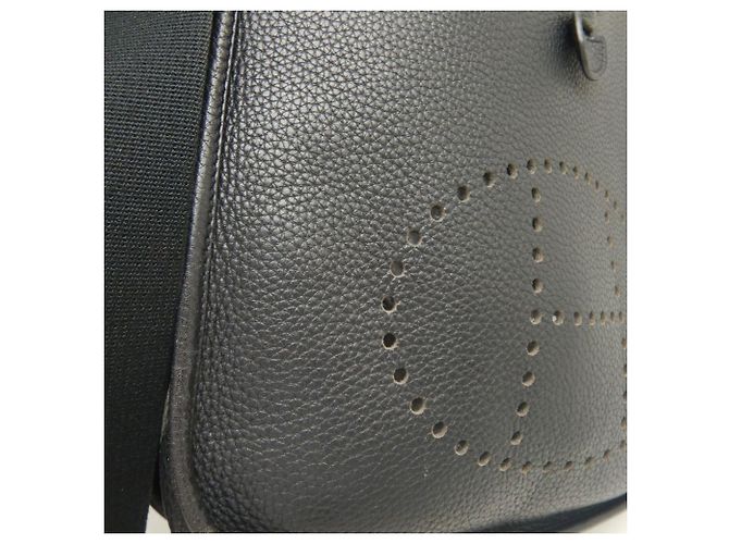 Hermès Borsa a tracolla Hermes Evelyne 3PM Nero - vista 12