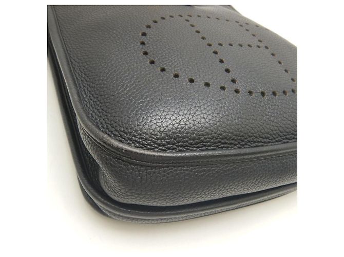 Hermès Borsa a tracolla Hermes Evelyne 3PM Nero - vista 22