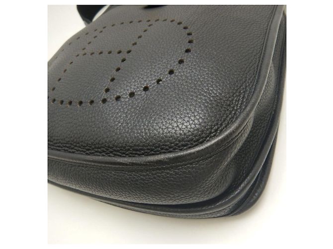 Hermès Borsa a tracolla Hermes Evelyne 3PM Nero - vista 23