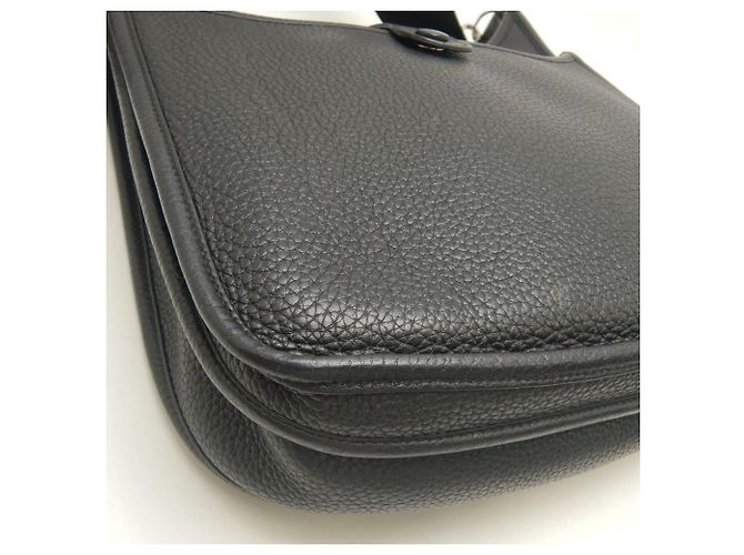 Hermès Borsa a tracolla Hermes Evelyne 3PM Nero - vista 24