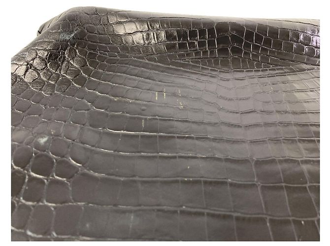 Borsa Tote in pelle goffrata Salvatore Ferragamo - vista 14