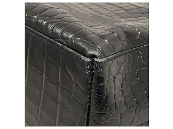Borsa Tote in pelle goffrata Salvatore Ferragamo - vista 18
