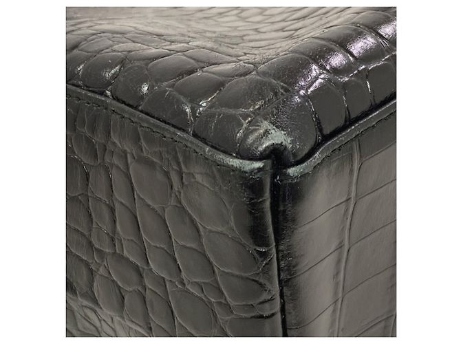 Borsa Tote in pelle goffrata Salvatore Ferragamo - vista 19