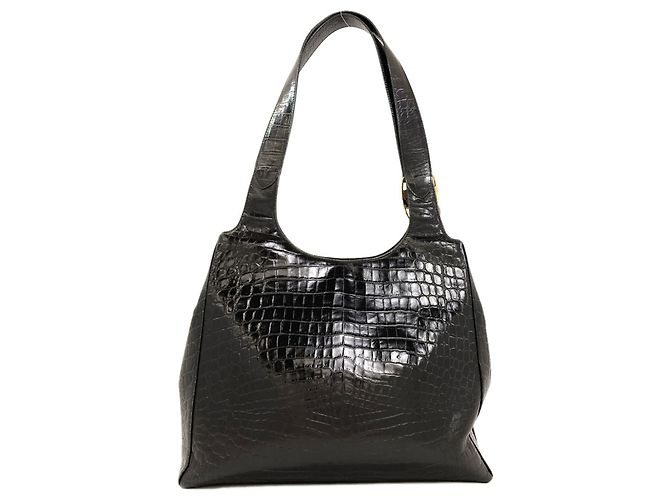 Borsa Tote in pelle goffrata Salvatore Ferragamo - vista 2
