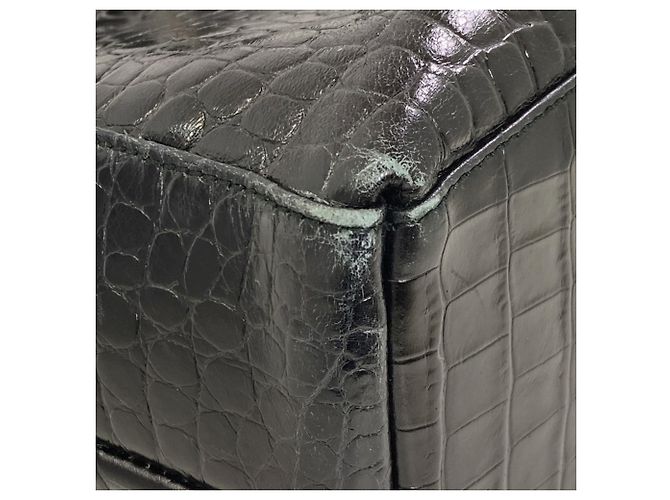 Borsa Tote in pelle goffrata Salvatore Ferragamo - vista 21