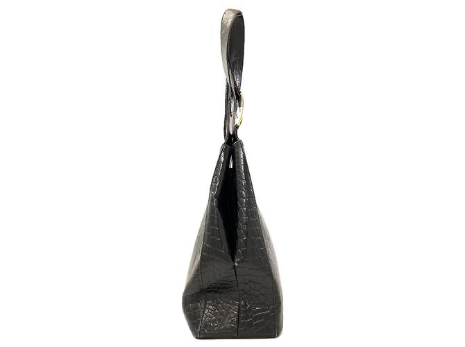 Borsa Tote in pelle goffrata Salvatore Ferragamo - vista 3