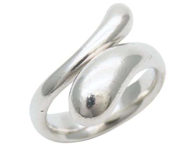 Tiffany & Co. Ring in länglicher Tropfenform Silber - Ansicht 2