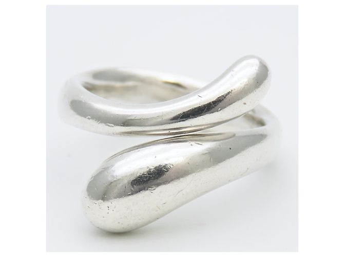 Tiffany & Co. Ring in länglicher Tropfenform Silber - Ansicht 3