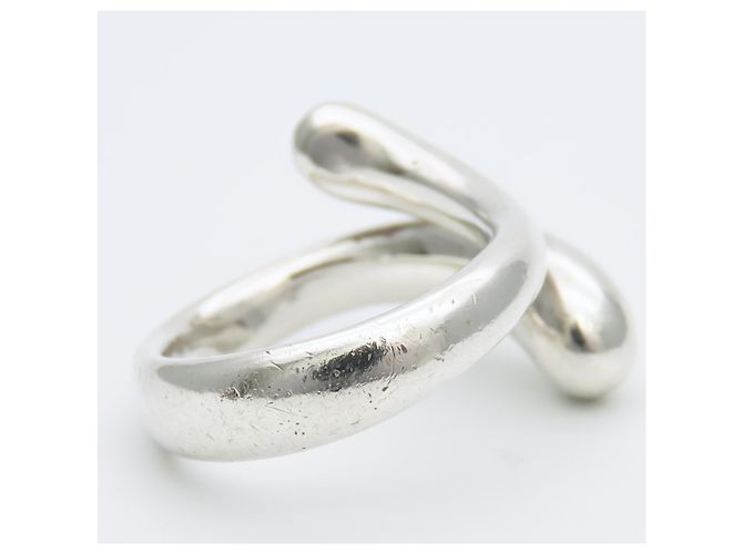 Tiffany & Co. Ring in länglicher Tropfenform Silber - Ansicht 4
