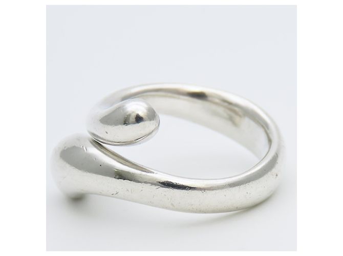 Tiffany & Co. Ring in länglicher Tropfenform Silber - Ansicht 5