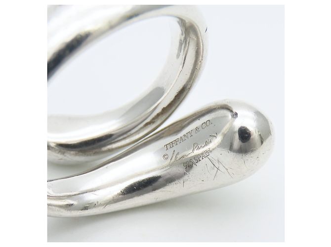 Tiffany & Co. Ring in länglicher Tropfenform Silber - Ansicht 6